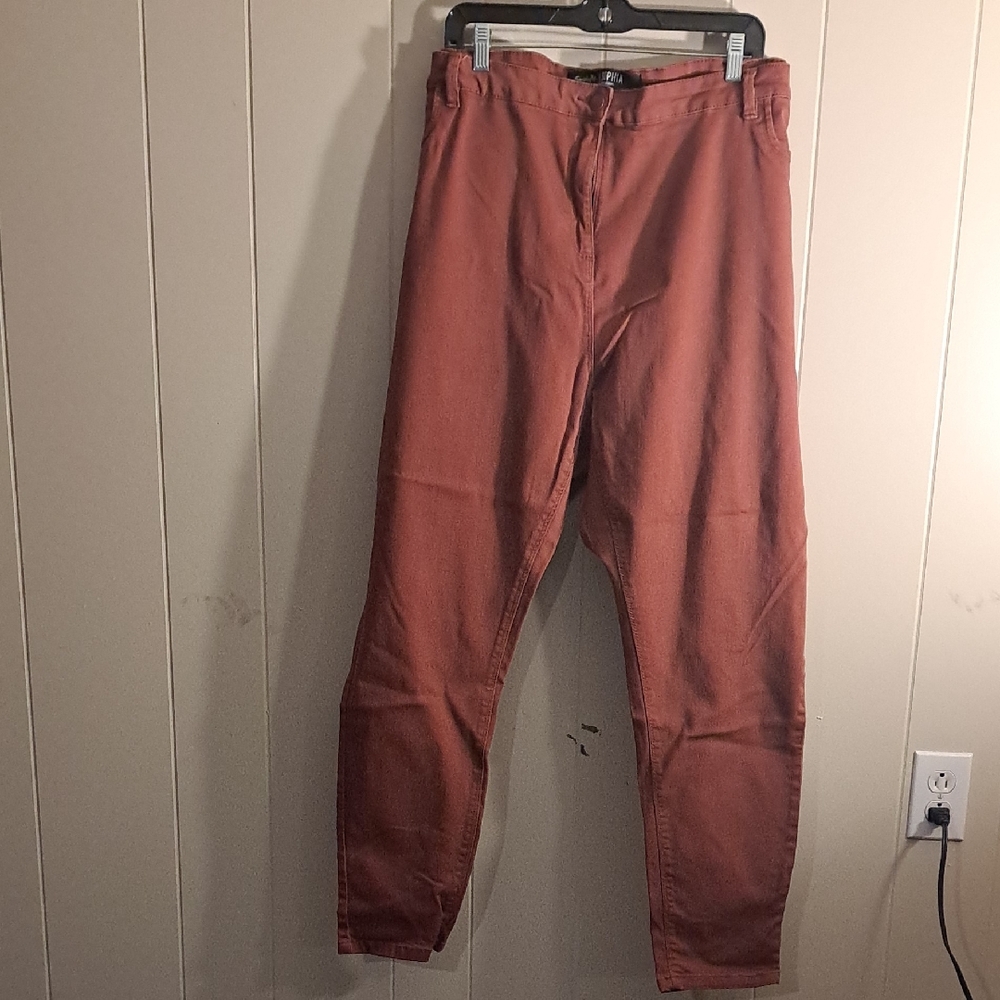 Simply Be Women's Terracotta Jeggings